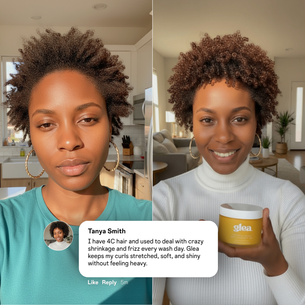 Glea Tropical Bloom Anti-Humidity Curl Gel